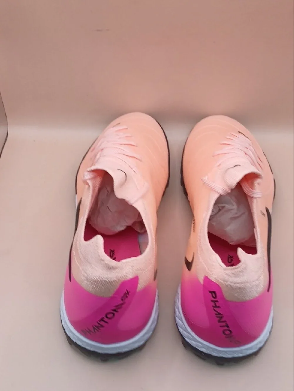 Nike Phantom GX 2 Pro TF Prism Pack Shoe-Peach/Pink Men Size 8.5 US FJ2583-800